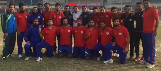 J&K  Bank FC enters semi final of State Football Championship 2015…