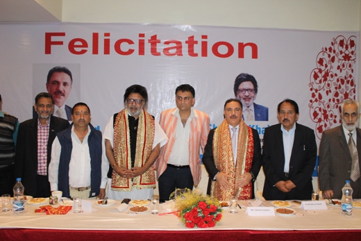 J&K Bank Chairman & National President PHD Chamber felicitated…