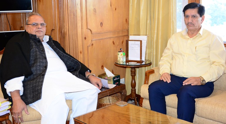 JK Bank CMD calls upon the Governor