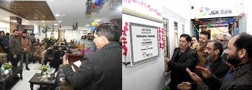 Saffron Town Pampore gets another J&K Bank Business Unit, Bank com…