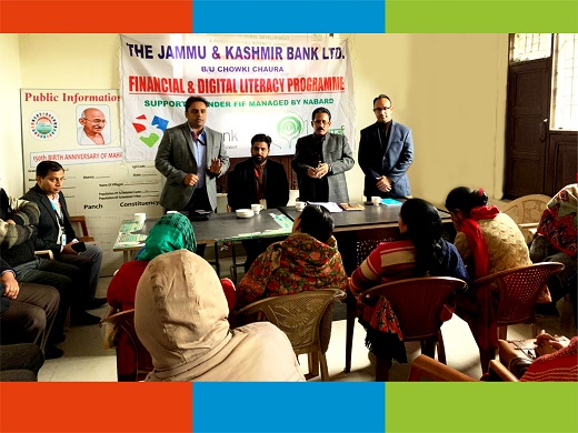 J&K Bank conducts Financial Literacy Camp in Akhnoor