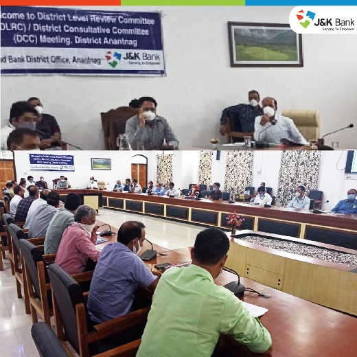 J&K Bank conducts DLRC meeting in Anantnag