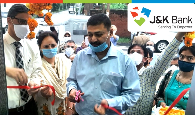J&K Bank inaugurates ATM  at SICOP Bari Brahamna