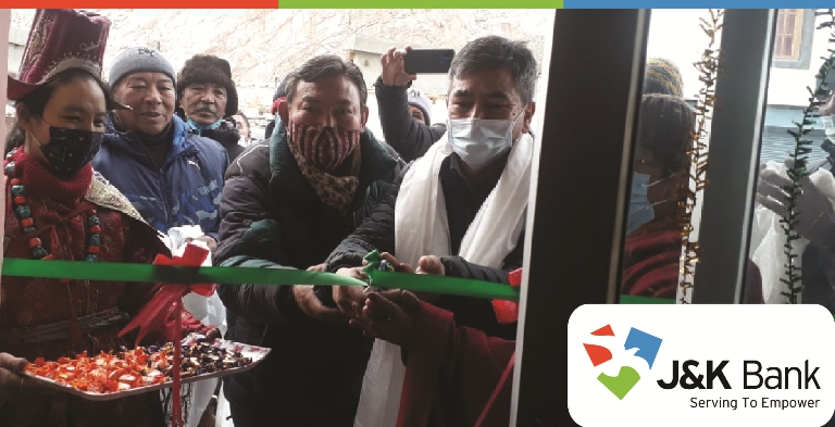 J&K Bank commissions ATM in Durbuk