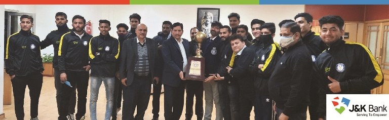 CMD felicitates JKB Football Academy for winning Christmas Gold Cup