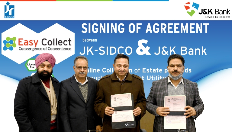 J&K  Bank concludes online banking exam, signs agreement with SIDC…