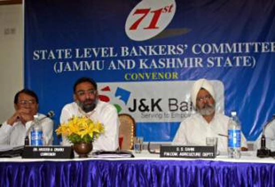 71st SLBC held :Dr. Drabu for complete systemic revamping & reform