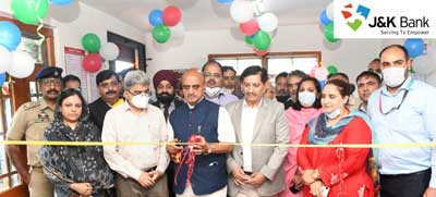 Union Minister of State for Finance Dr. B K Karad inaugurates J&K…