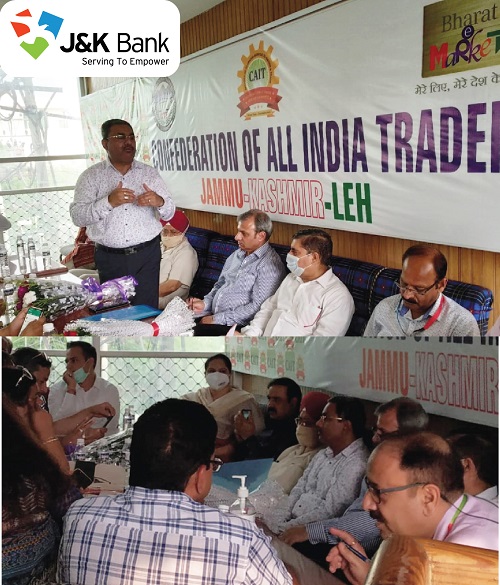 J&K Bank management meets Jammu trade representatives