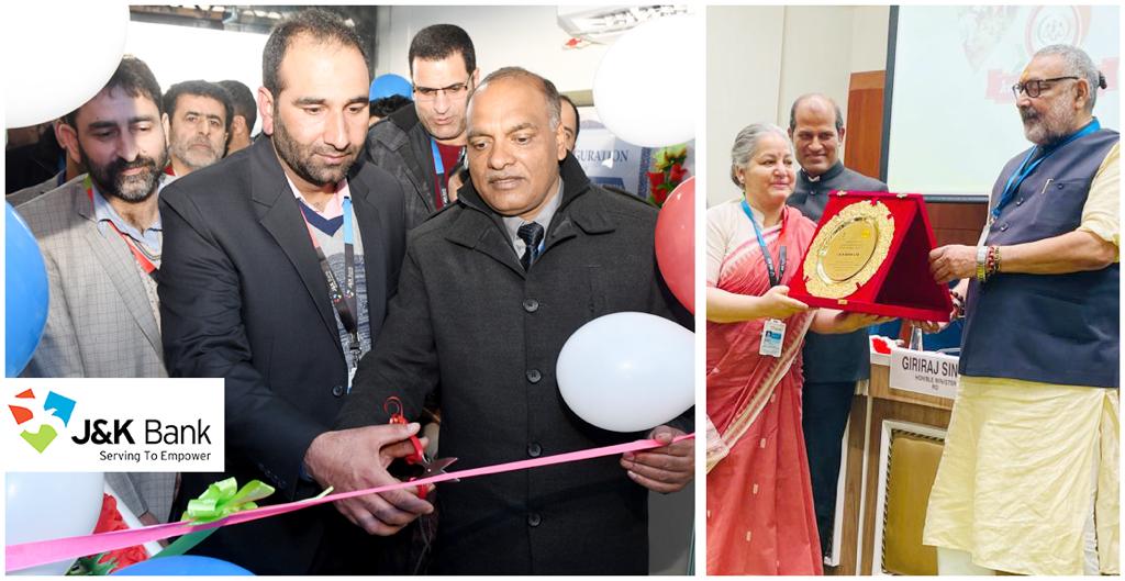 J&K Bank wins National Award for SHG Bank Linkage, commissions 4 B…