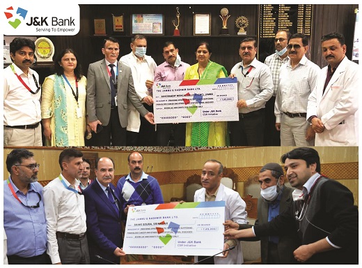 J&K Bank collaborates with SKIMS and GMC Jammu