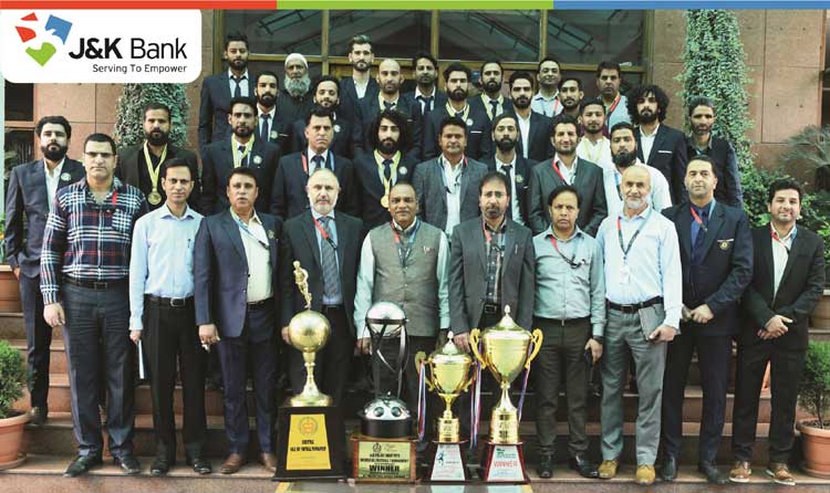 J&K Bank MD felicitates football team Calls Danish Bank's rea…