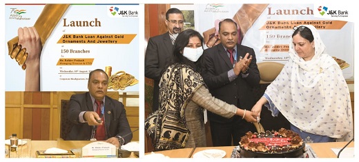J&K Bank expands delivery network for Gold Loan  Scheme -Designate…