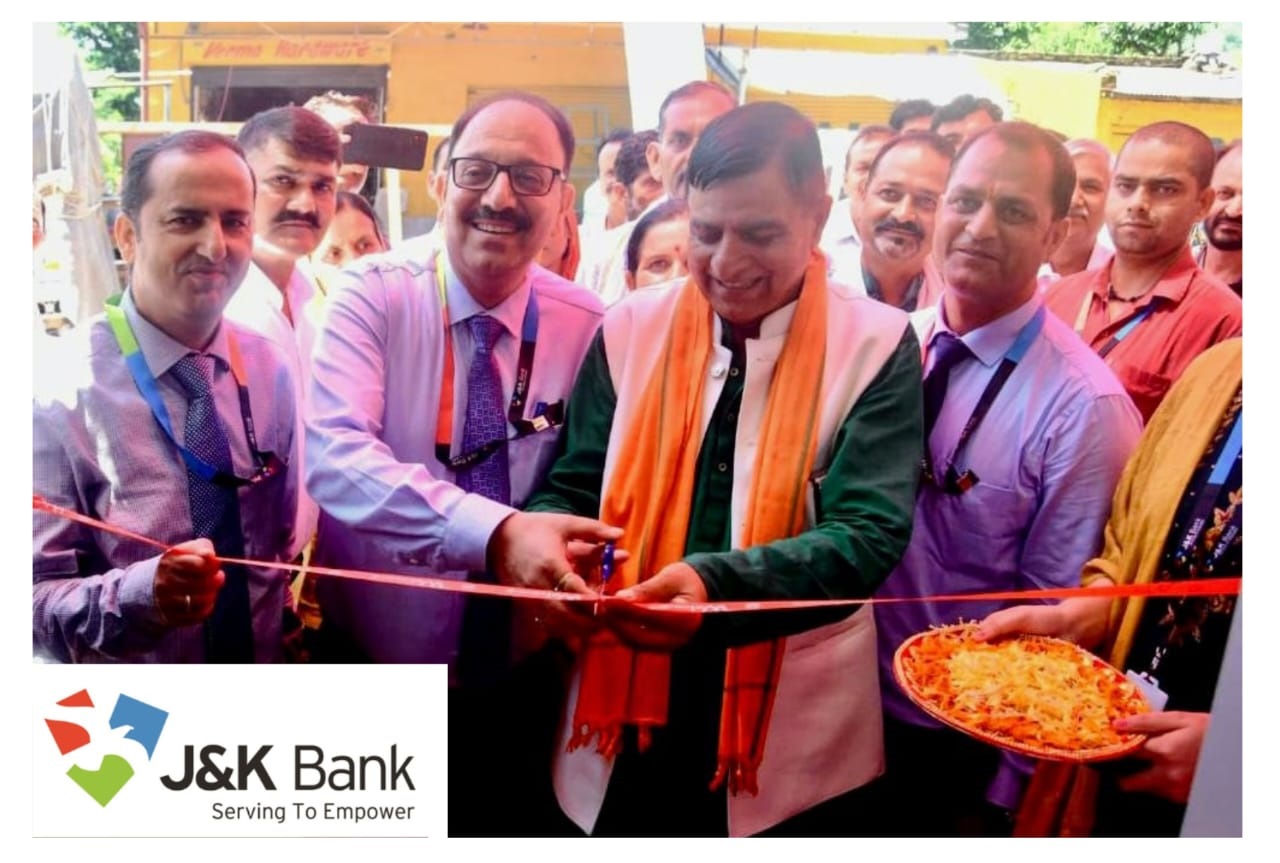 J&K Bank commissions an ATM in Kathua