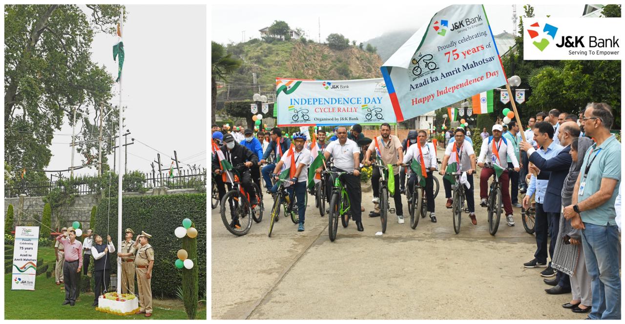 Azadi Ka Amrit Mahotsav in full swing at J&K  Bank MD & CEO Ba…