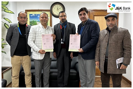 J&K Bank ties-up with BAXY Mobility