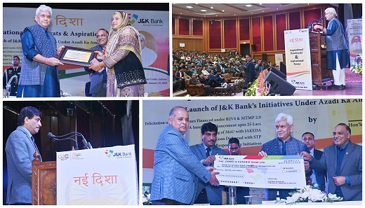 LG lauds J&K Bank's contribution in job creation during B2V4,…