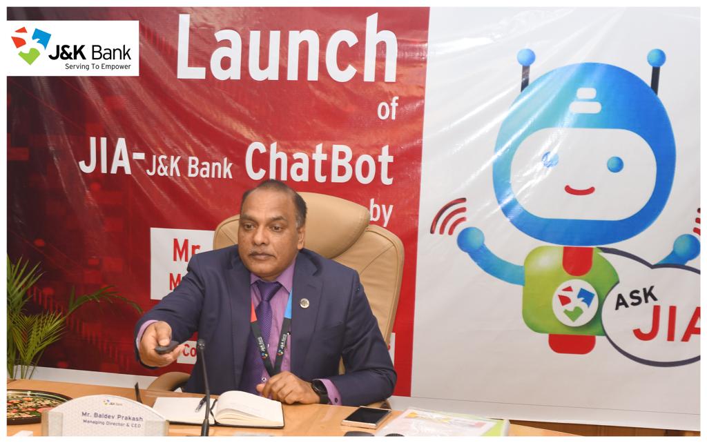 J&K Bank launches JIA - its AI-enabled Chatbot A significant step…