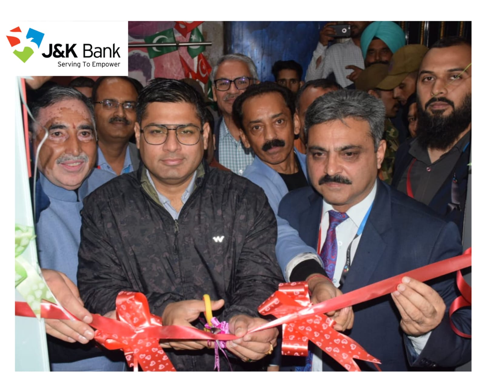 J&K Bank commissions Cash Recycler Machine at City Chowk Rajouri