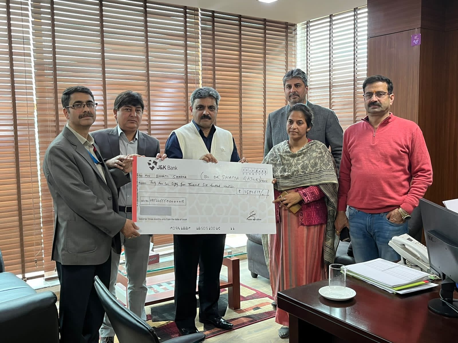 Insurance claim of J&K Bank customer settled swiftly