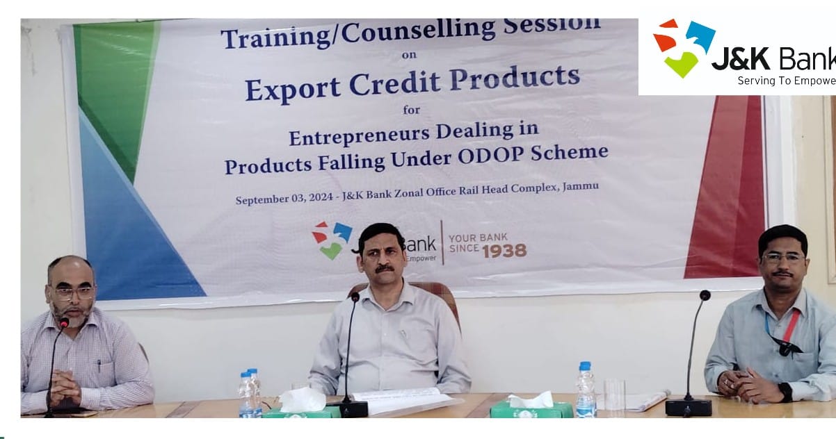 In Jammu, J&K Bank holds second training-cum-counselling session f…