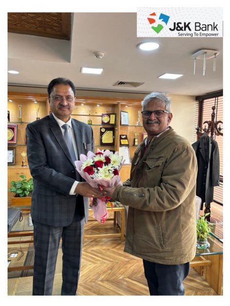 CGM NABARD calls on J&K Bank MD & CEO