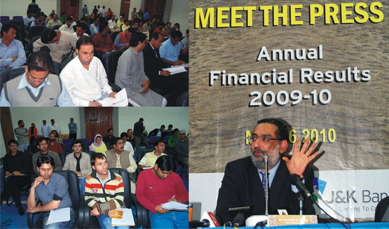 FY'09-10 :JK Bank registers highest ever profit of 512 cr. Target… FY'09-10 :JK Bank registers highest ever profit of 512 cr. Target…