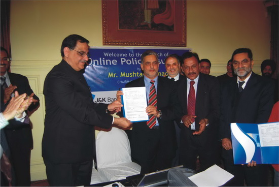 JK Bank chairman launches BAGICL's first online policy issuance f… JK Bank chairman launches BAGICL's first online policy issuance f…