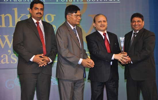 J&K Bank wins Dun & Bradstreet Banking Award-2011 J&K Bank wins Dun & Bradstreet Banking Award-2011