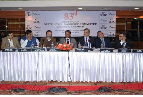 83rd SLBC meeting : J&K Bank major contributor to priority credit… 83rd SLBC meeting : J&K Bank major contributor to priority credit…