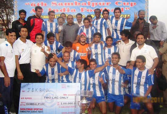 J&K Bank lifts 6th All India Invitational Cup in Orissa J&K Bank lifts 6th All India Invitational Cup in Orissa