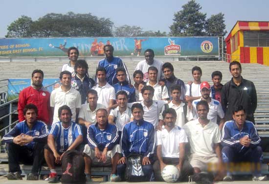 J&K Bank footballers to play Mohammedan club before All India Gold… J&K Bank footballers to play Mohammedan club before All India Gold…