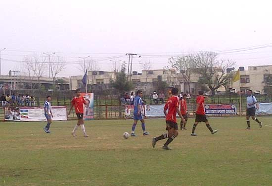J&K Bank Academy wins 2nd match of Rajiv Gandhi Football tourney J&K Bank Academy wins 2nd match of Rajiv Gandhi Football tourney