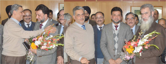 J&K Bank warmly sends-off its EP, VP J&K Bank warmly sends-off its EP, VP