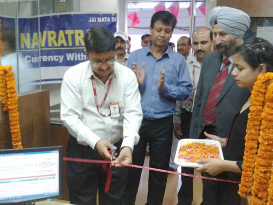 J&K Bank's fresh currency counter at Vaishno Devi Shrine