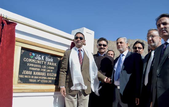 J&K Bank to develop first community park for Leh