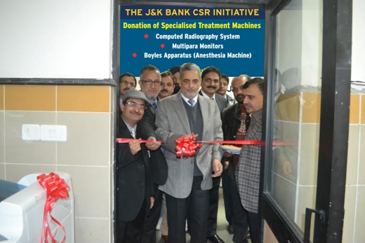 J&K Bank’s major CSR initiative in Jammu. Donates state-of-the-art…