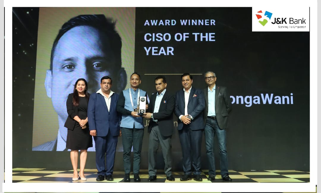 J&K Bank CISO honoured at ESCON 2025 Also recognised as ‘Smart CIS…