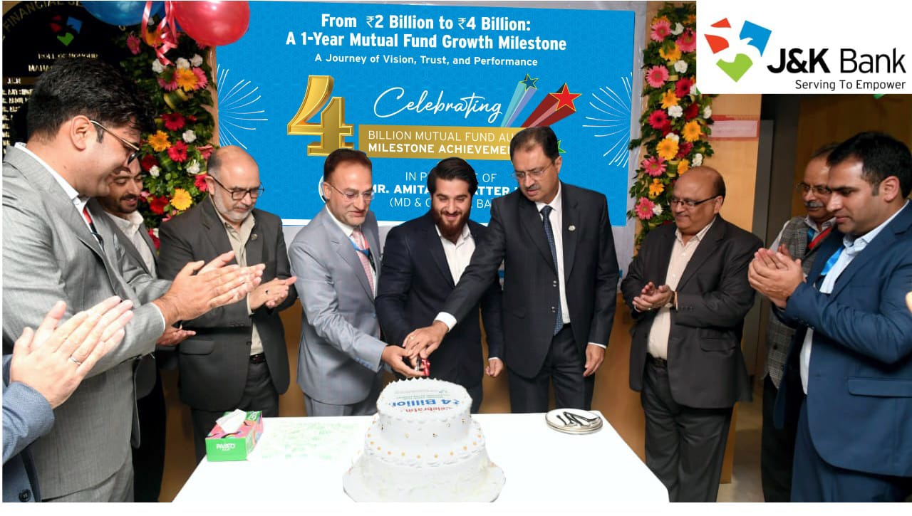 JKB Financial Services crosses Rs 400 Cr milestone in Mutual Fund Asse…
