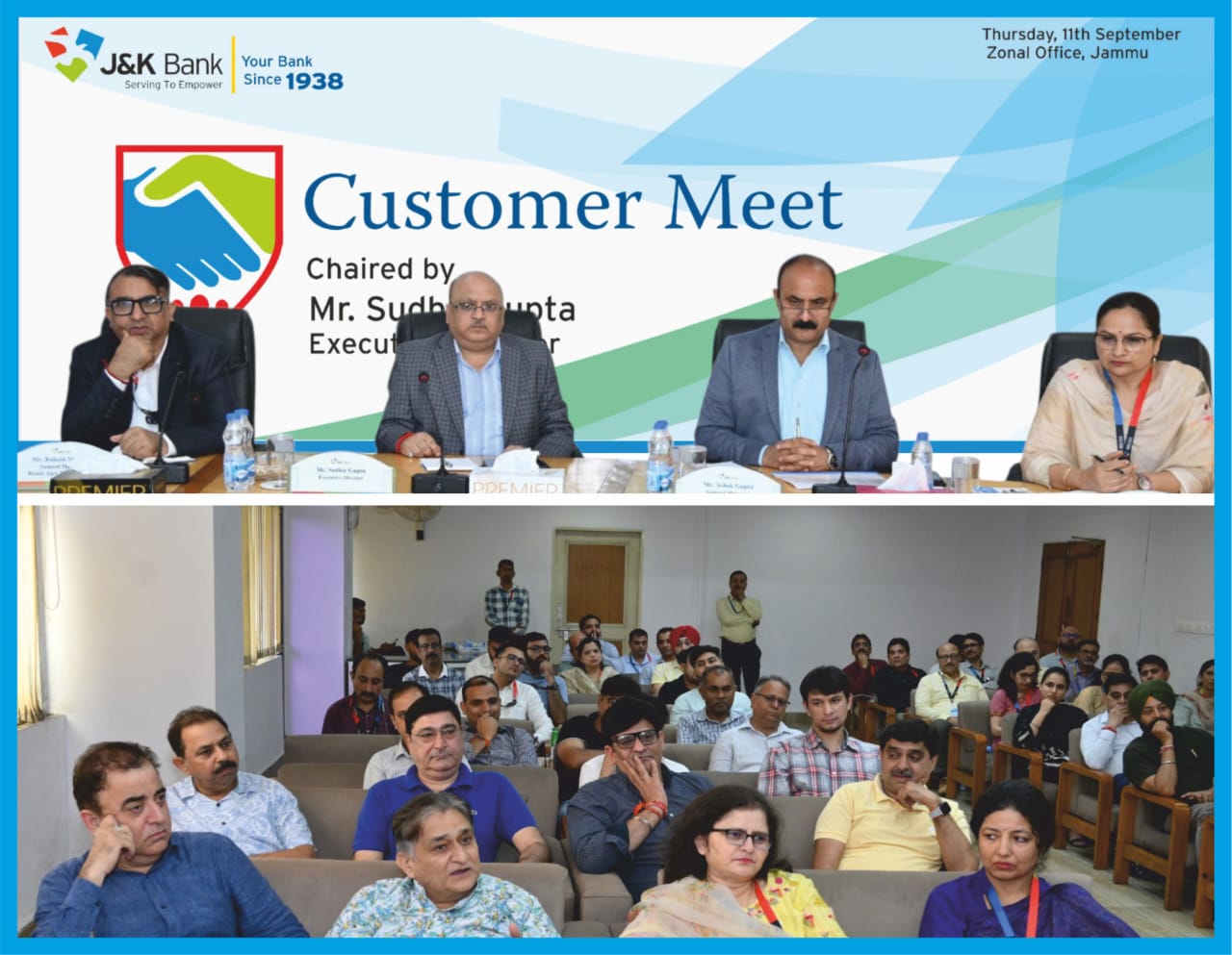 J&K Bank conducts Customer Meet in Jammu