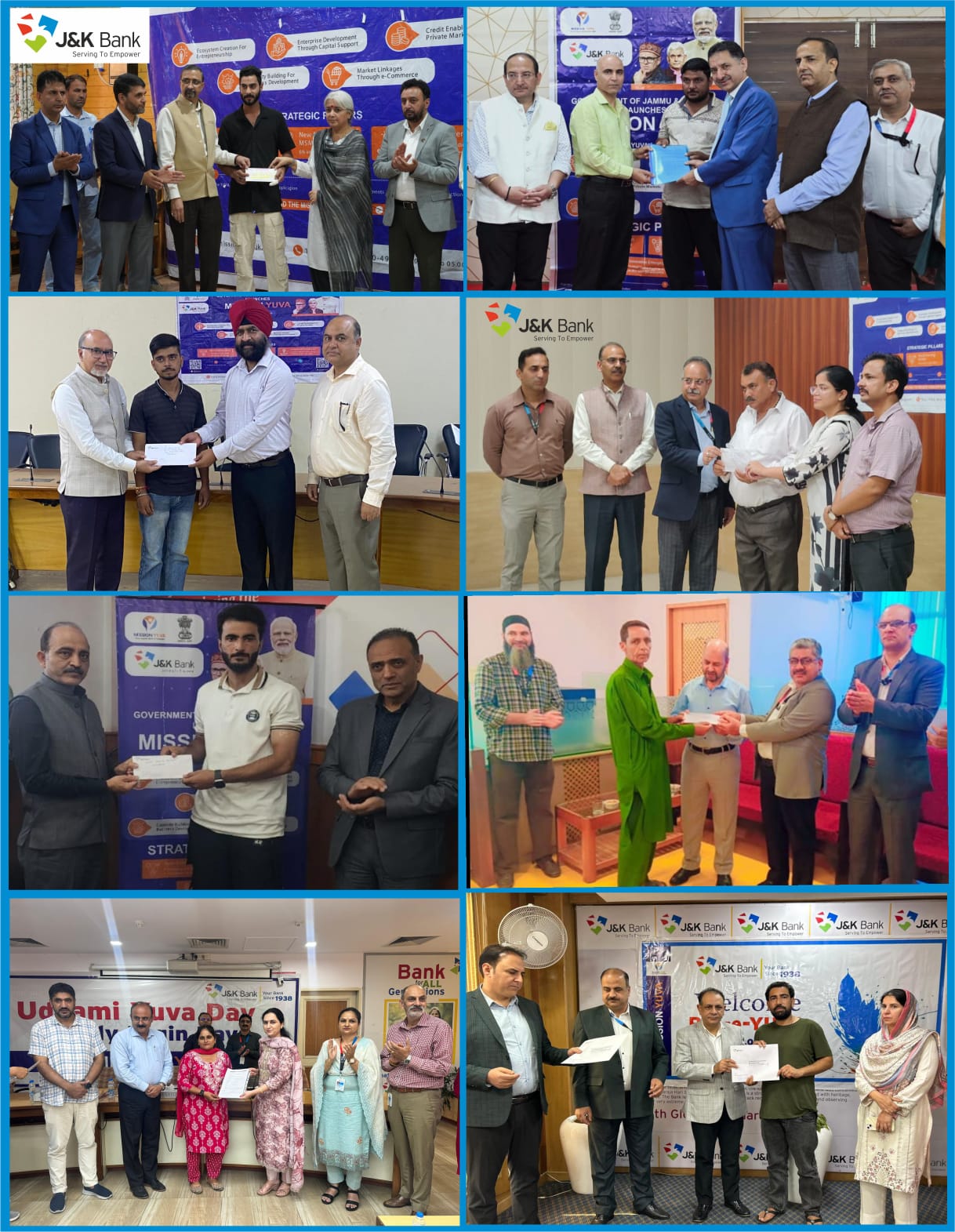 Bank crosses milestone of 5000+ sanction letters across Jammu & Kashmir