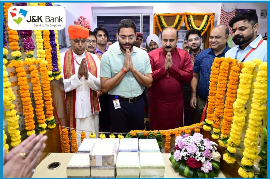 J&K Bank Sets Up Special Counter at Shri Mata Vaishno Devi Bhawan on Navratra