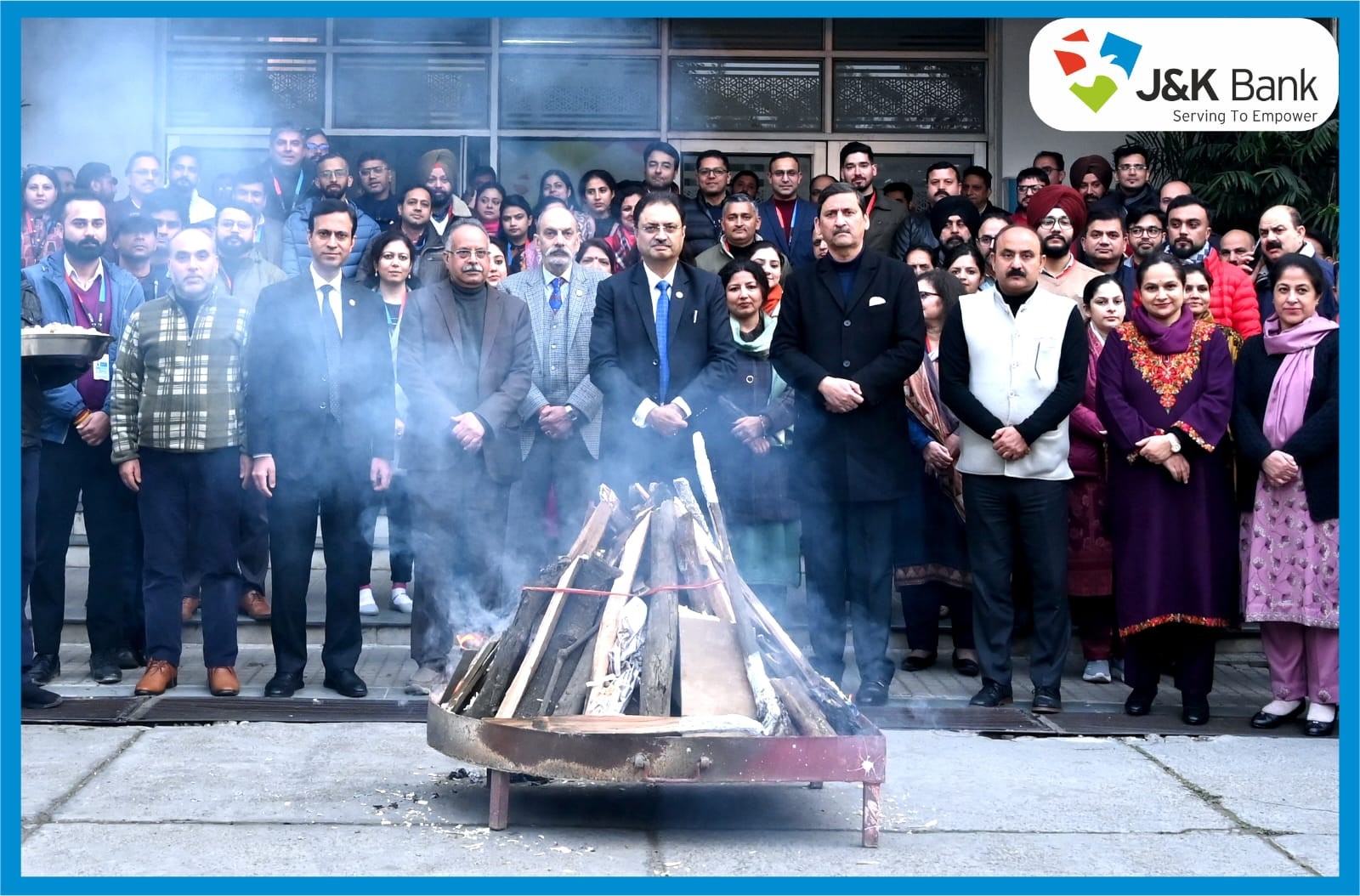 J&K Bank celebrates Lohri with traditional fervour