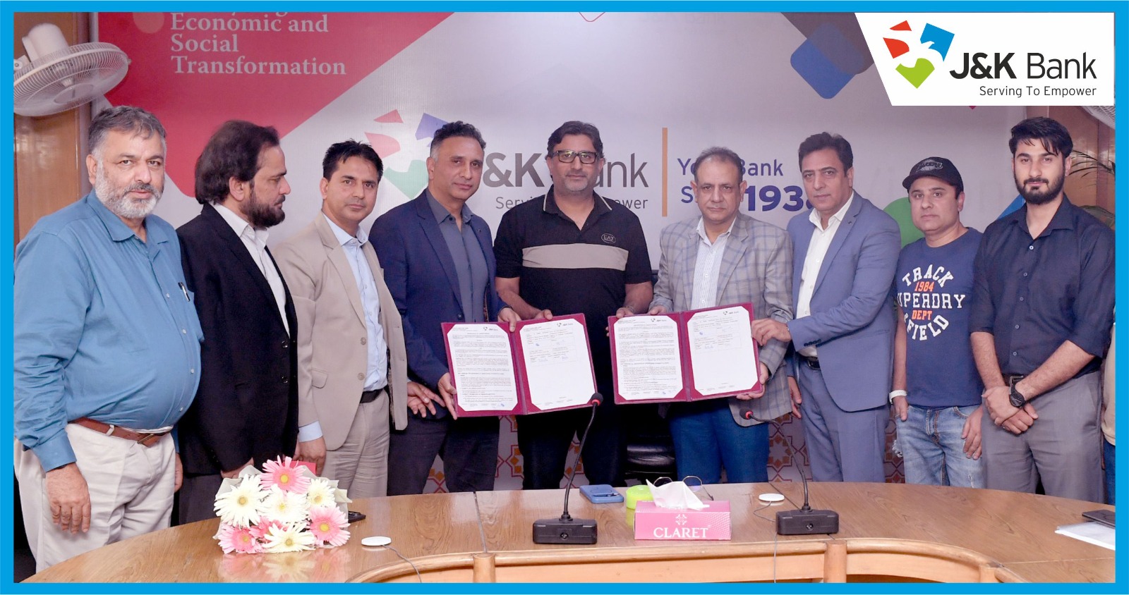J&K Bank signs Corporate Salary Package MoU with IA MultiVentures Pvt. Ltd